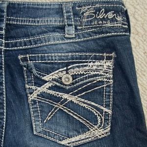 Women's Silver Suki Surplus slim bootcut jeans